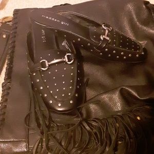 Madden girl studded  flats